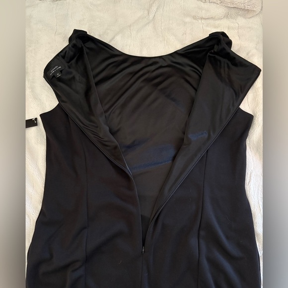 Tahari ASL NWT Size 14 Kenlee Black Formal Business Office Dress - Picture 7 of 8